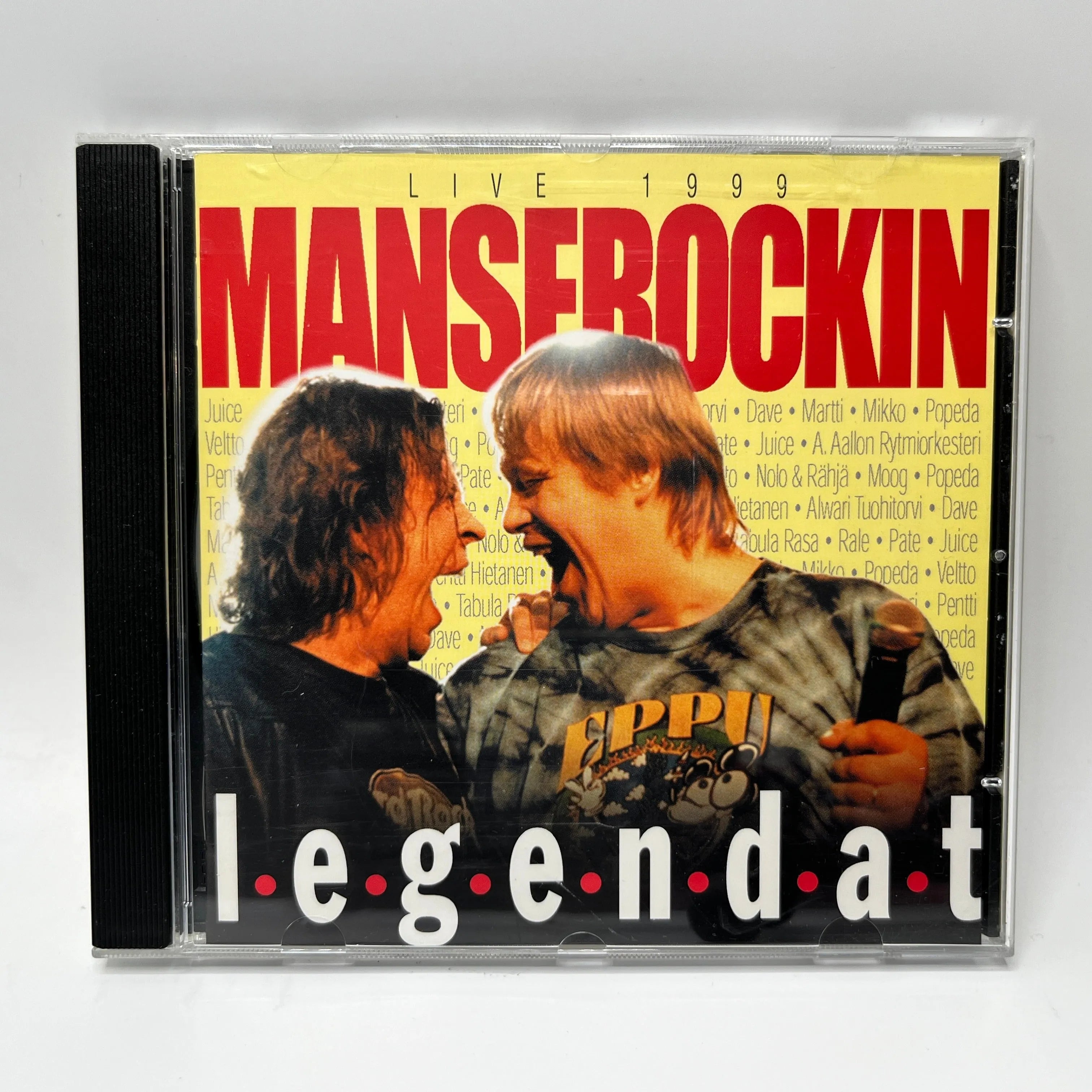 Various – Manserockin Legendat Live 1999 CD