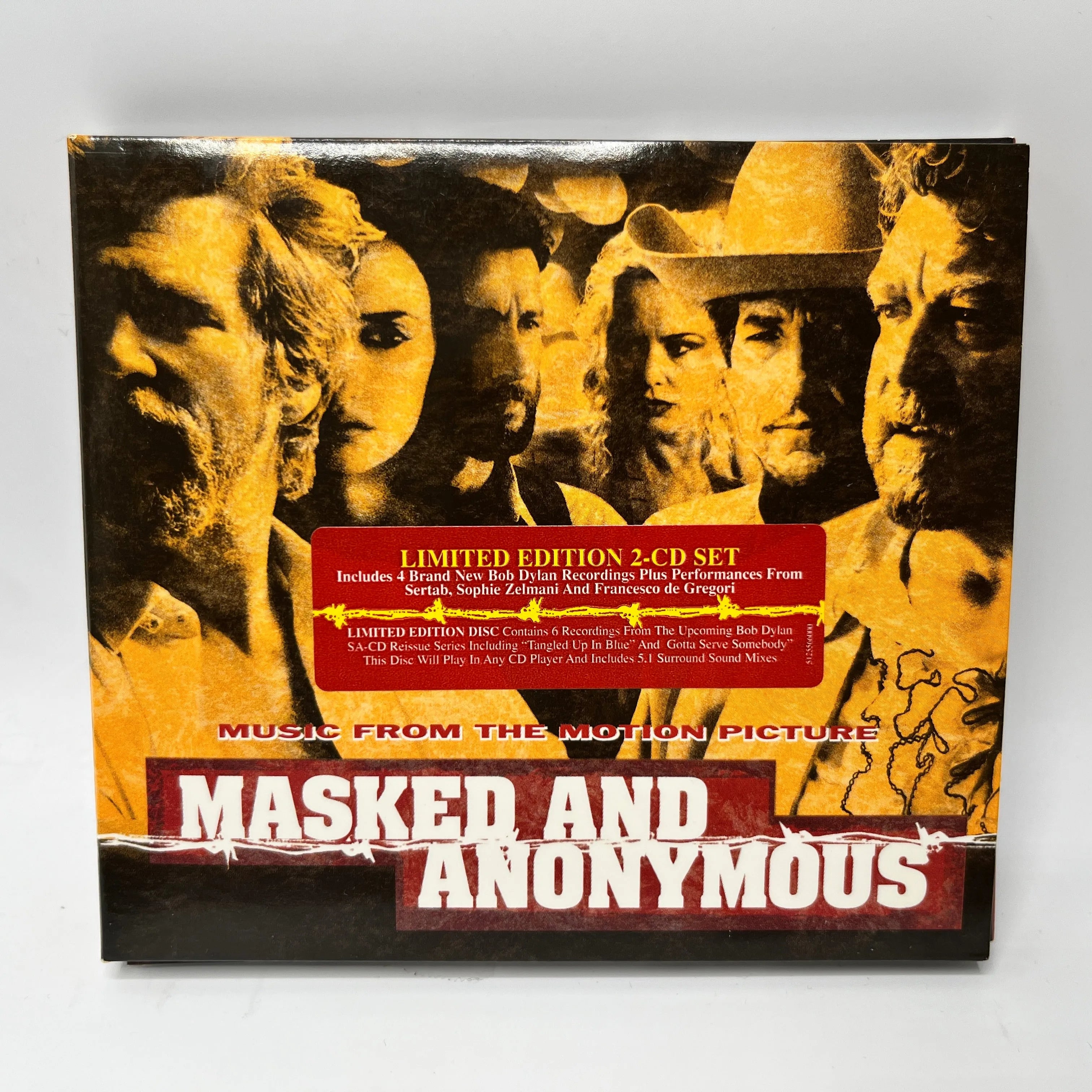Various – Masked And Anonymous (Music From The Motion Picture) 2CD