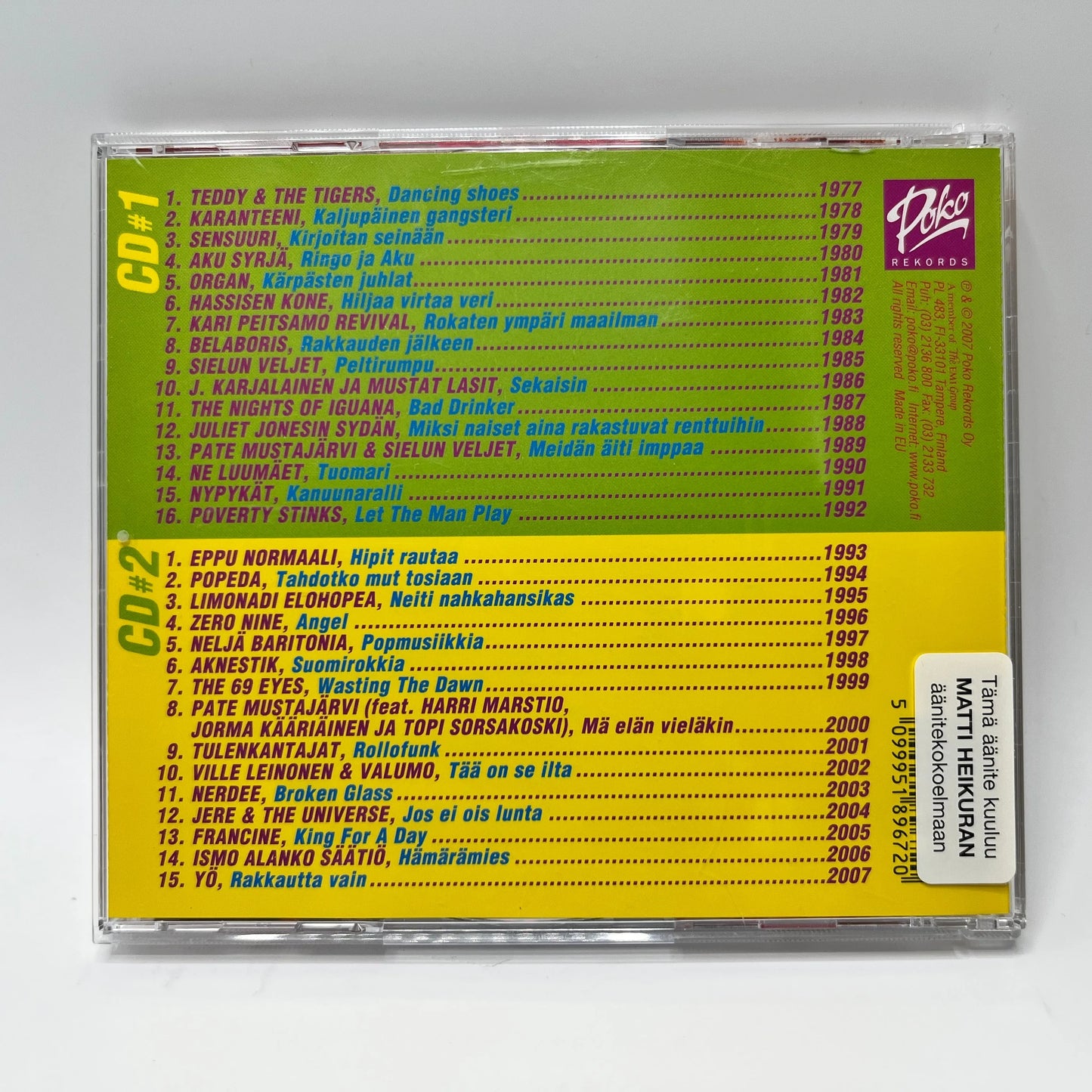 Various - Poko Rekords 30 Vuotta 2CD