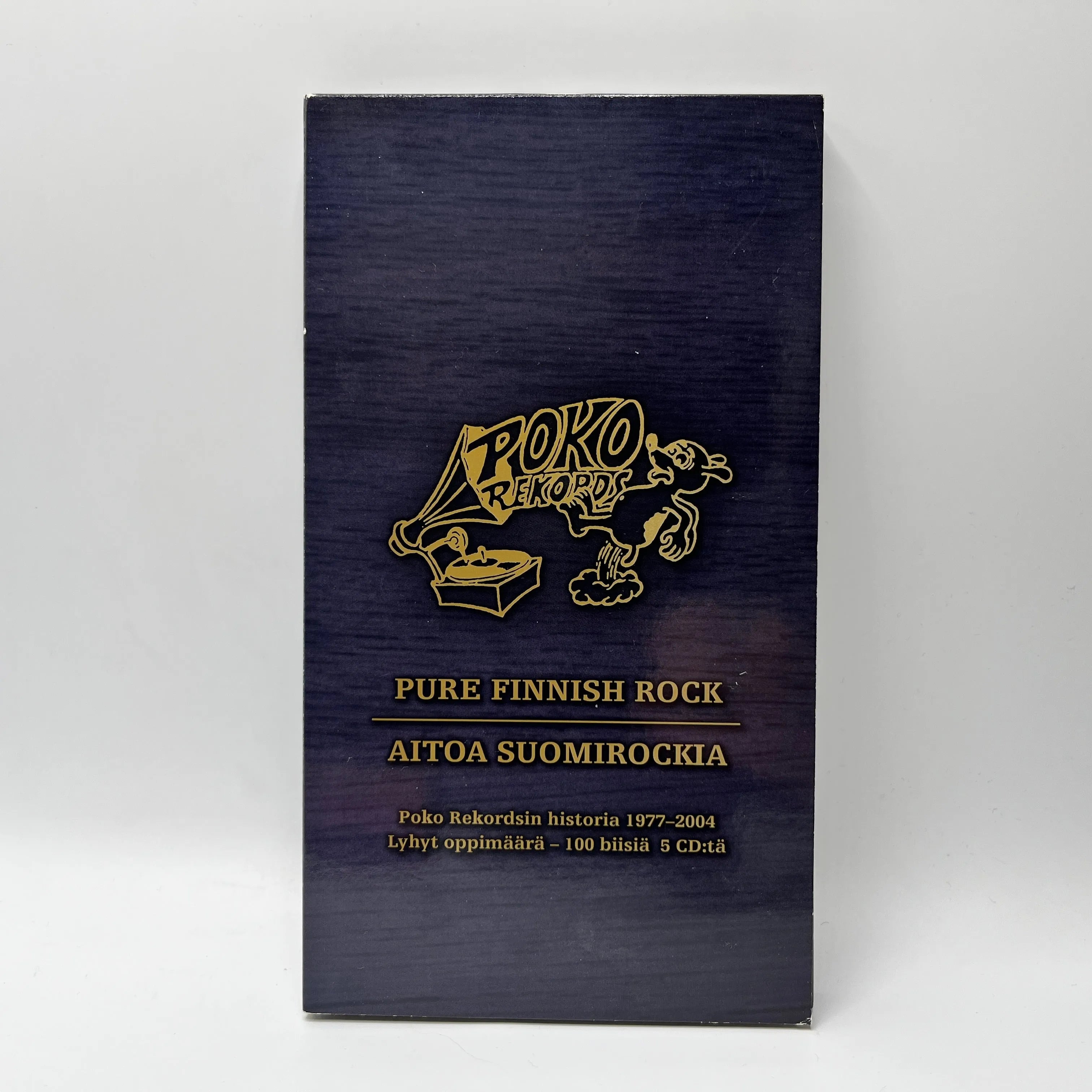 Various – Pure Finnish Rock - Aitoa Suomirockia (Poko Rekordsin Historia 1977-2004) CD Box