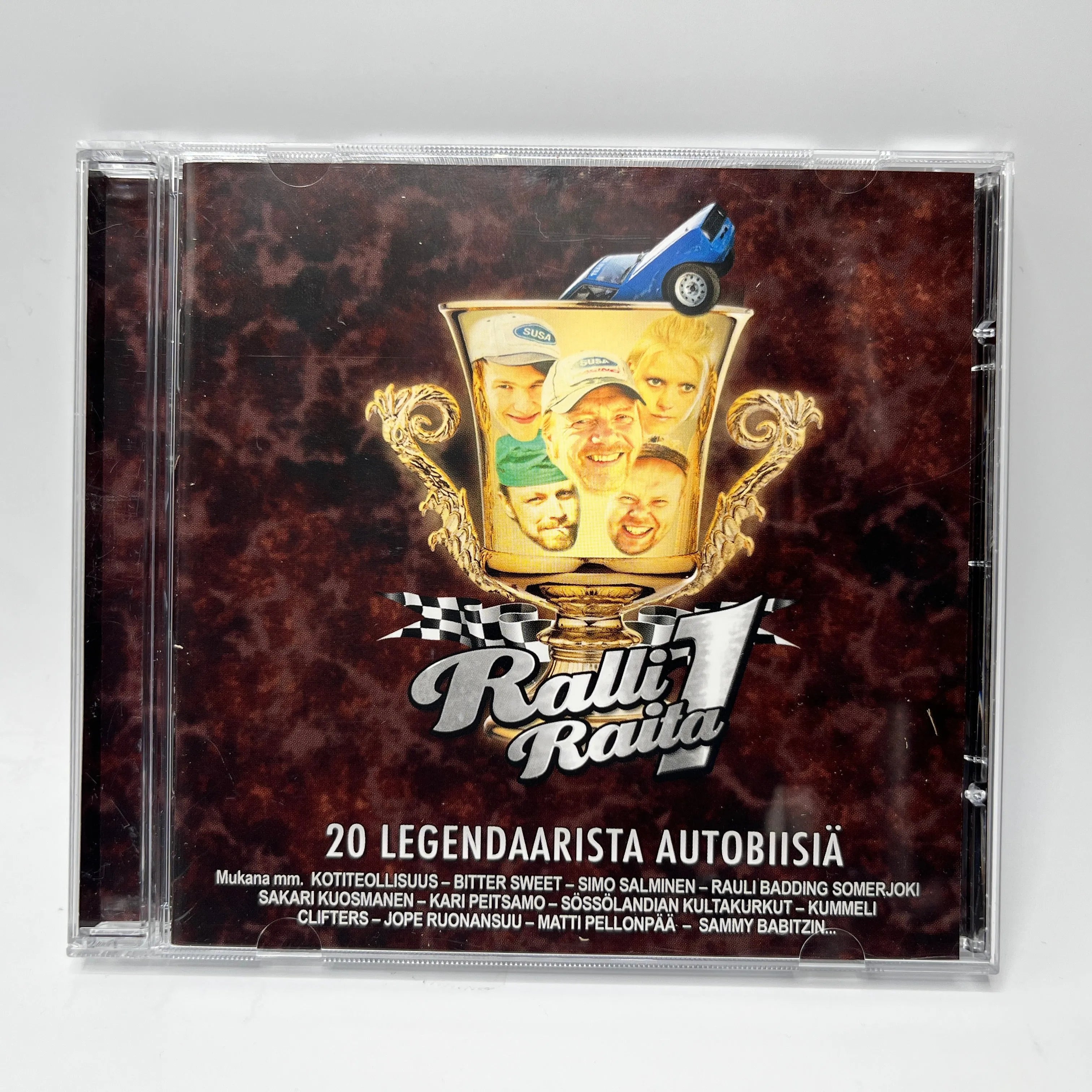 Various – Ralliraita - 20 Legendaarista Autobiisiä CD