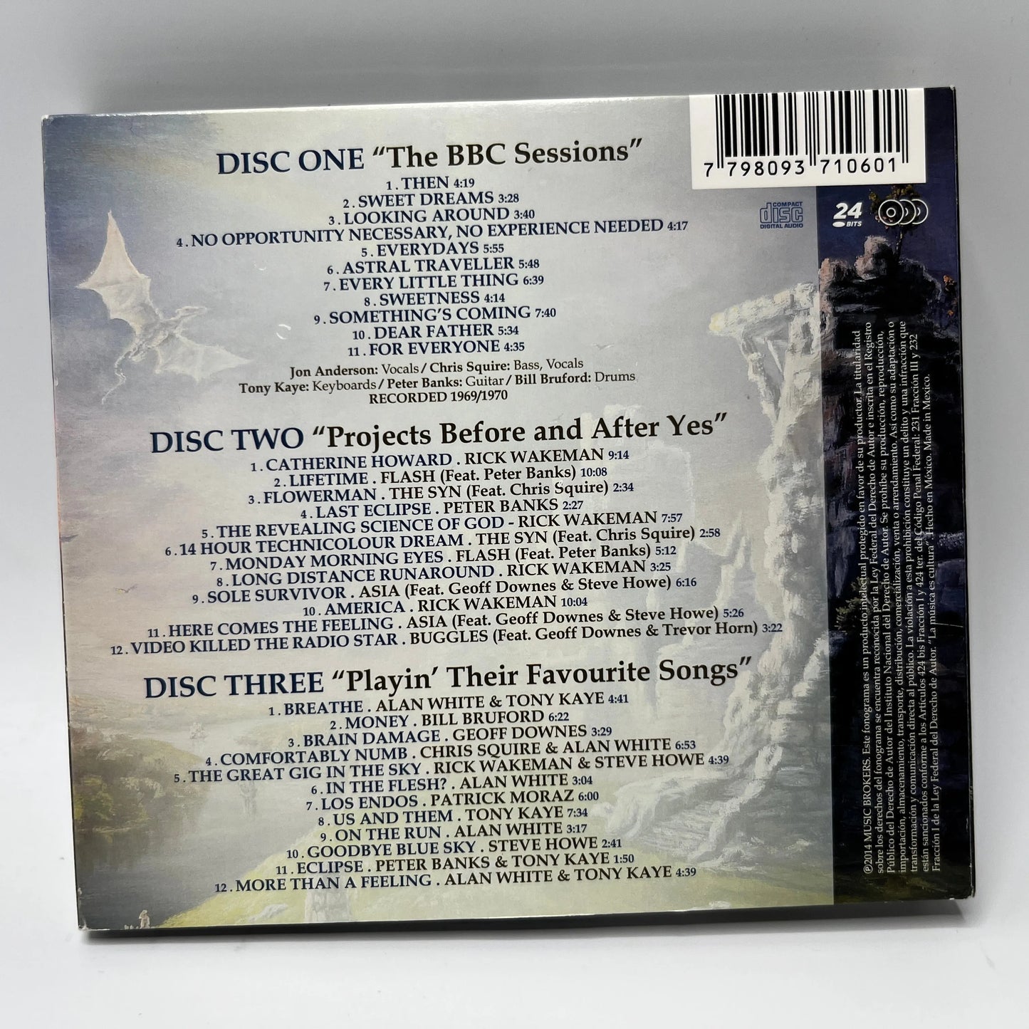 Various - The Many Faces Of Yes 3CD