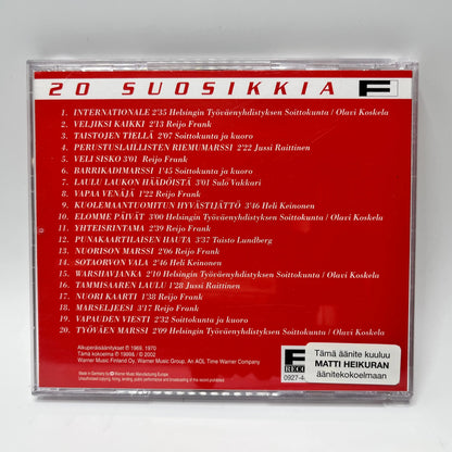 Various – Veljiksi Kaikki - Työväen Lauluja CD