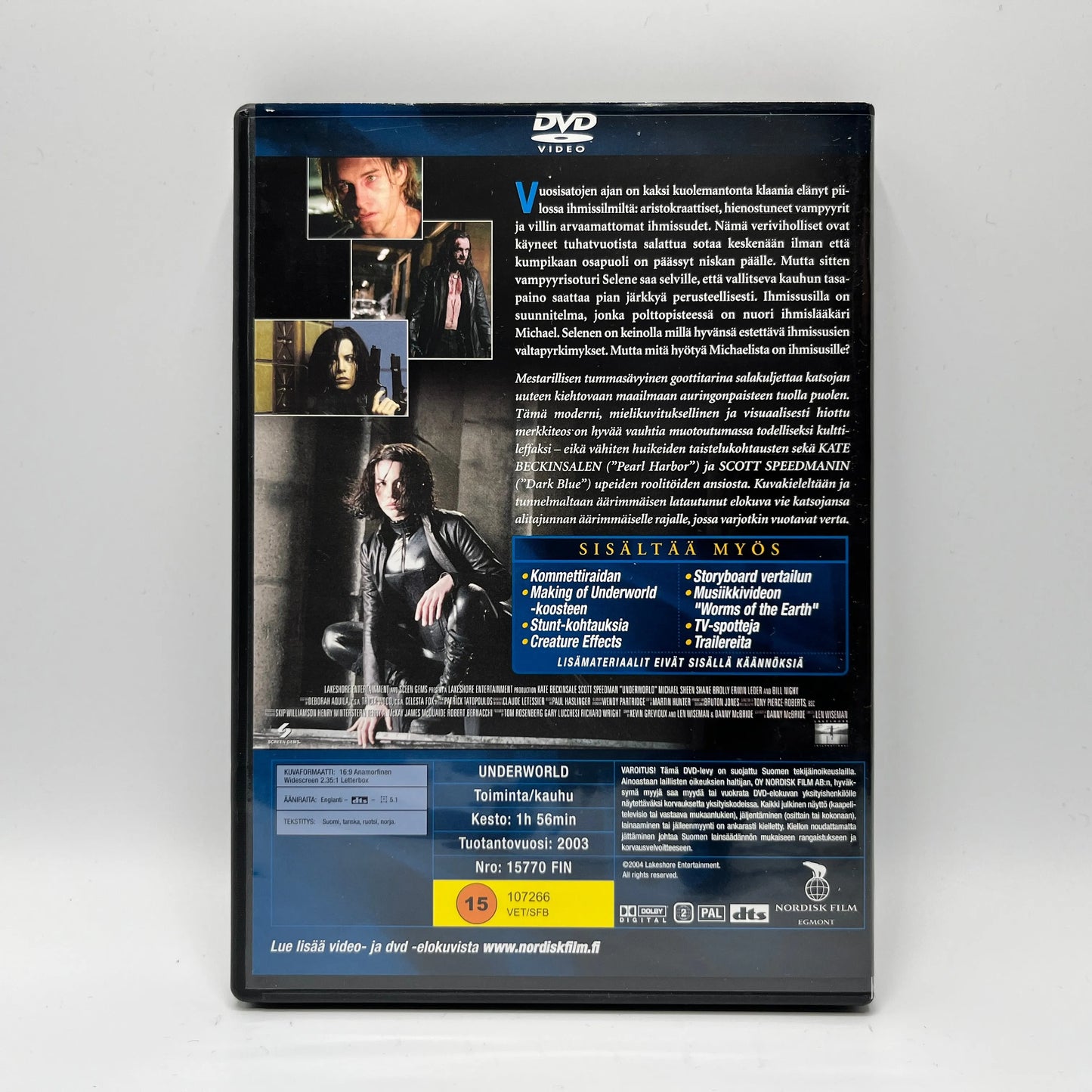 Varjojen Valtakunta (DVD)