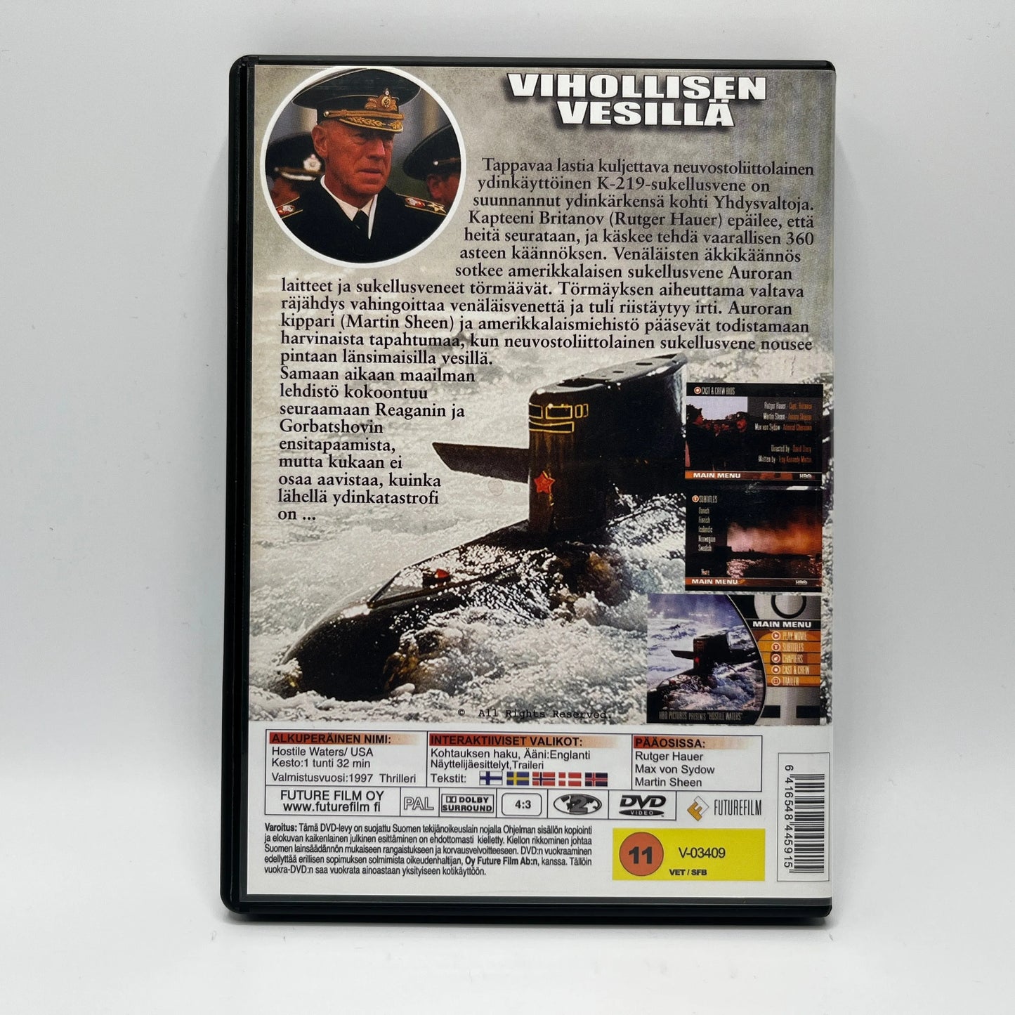 Vihollisen Vesillä (DVD)