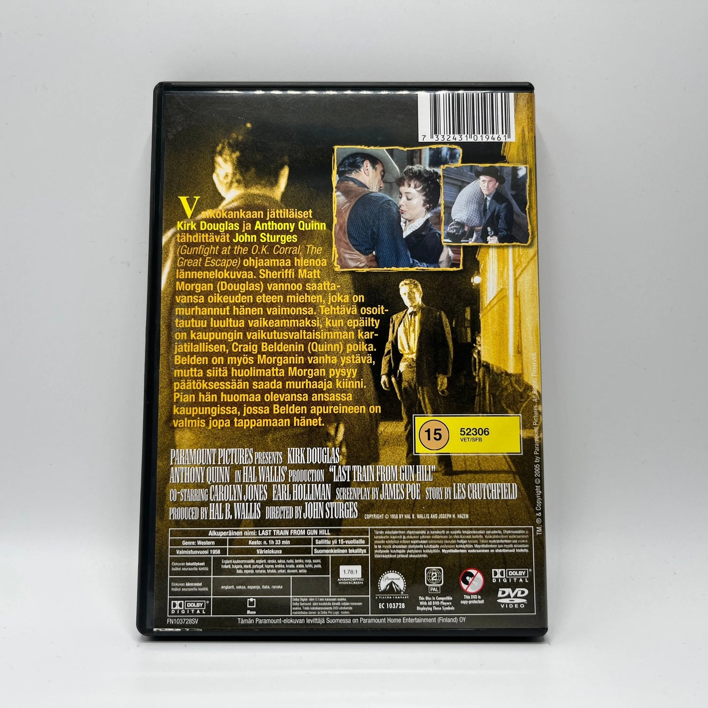 Viimeinen Juna Gun Hillistä (DVD)