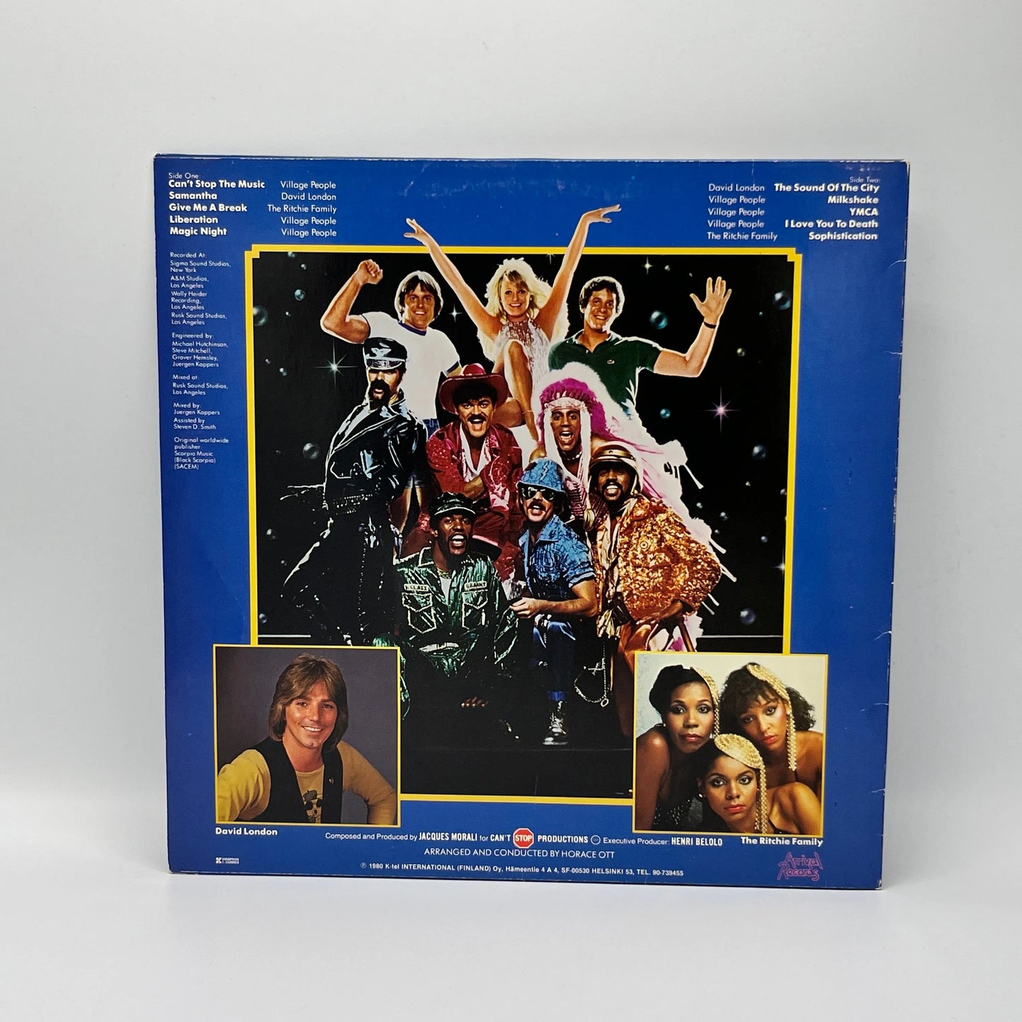 Village People - Can't Stop The Music - The Original Soundtrack Album LP