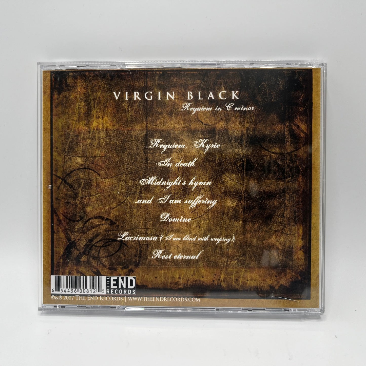 Virgin Black - Requiem - Mezzo Forte CD