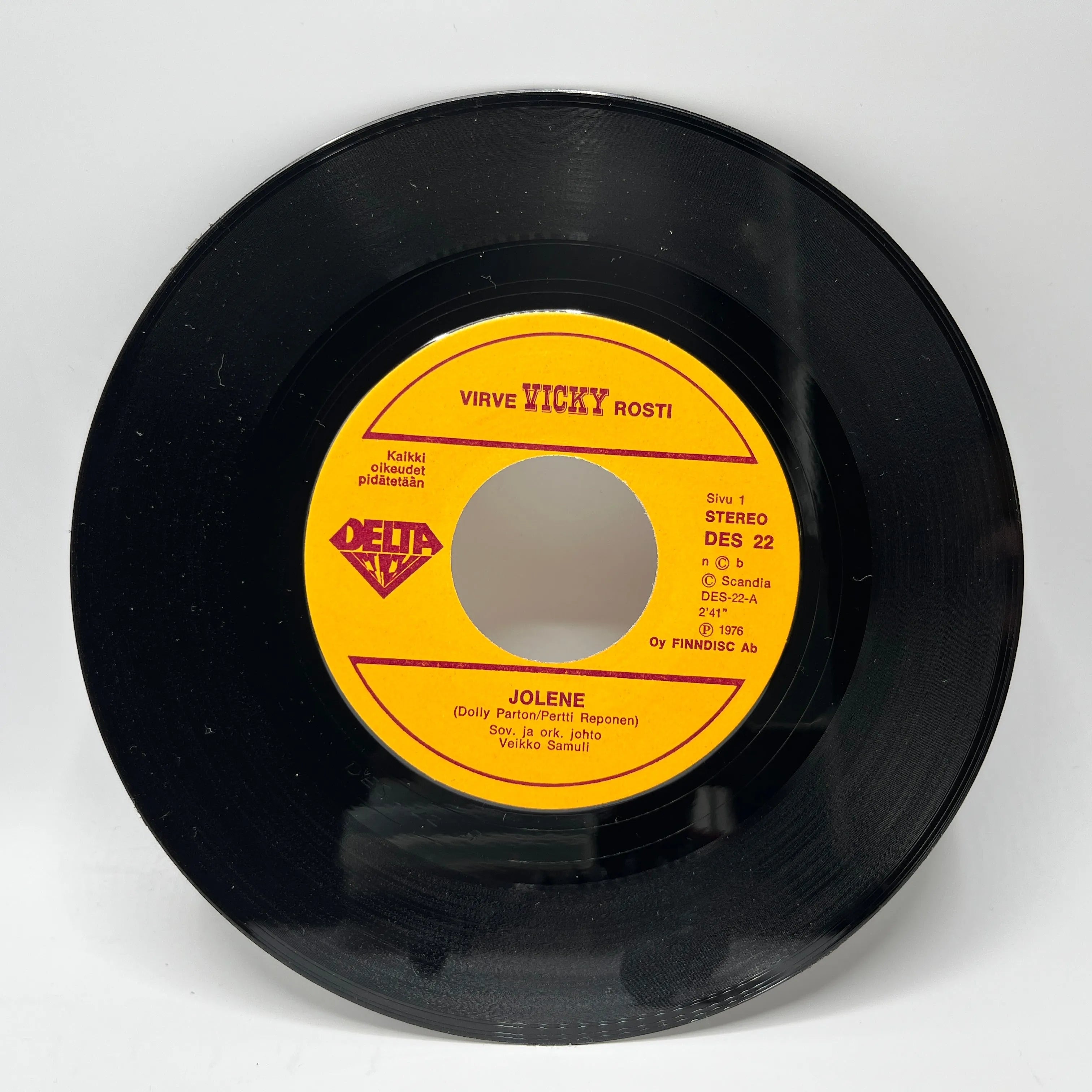 Virve Vicky Rosti – Jolene Single