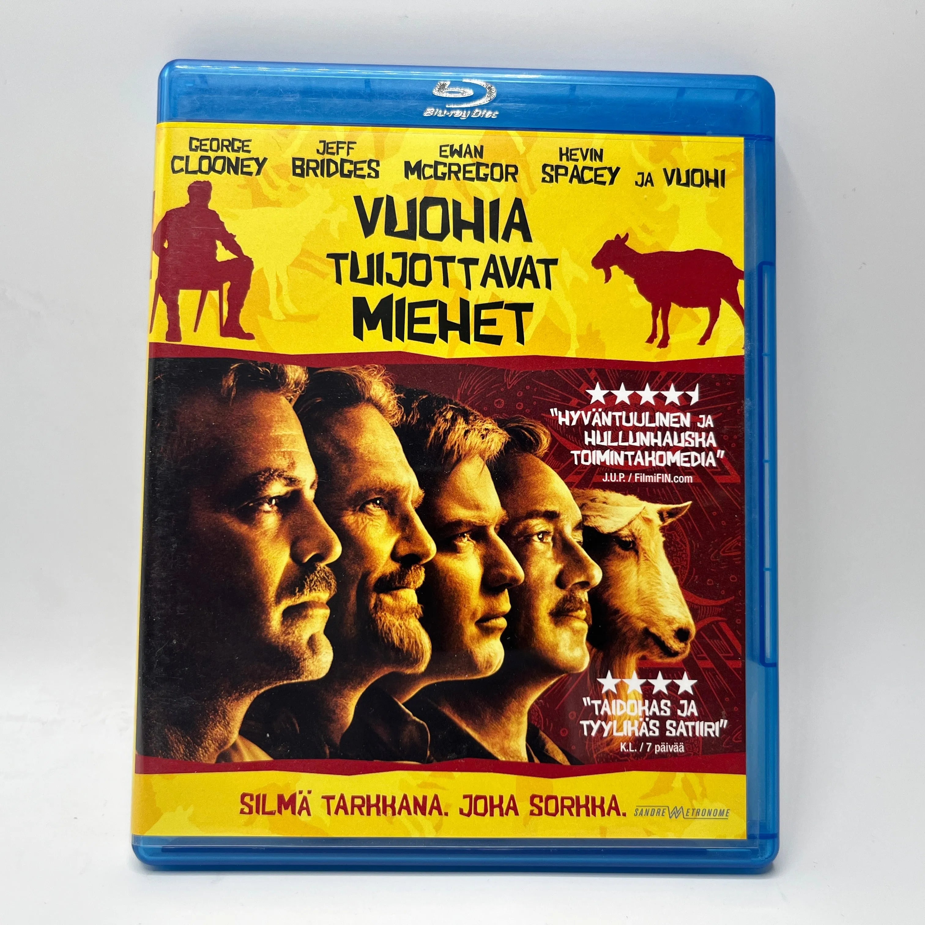 Vuohia Tuijottavat Miehet (Blu-Ray)