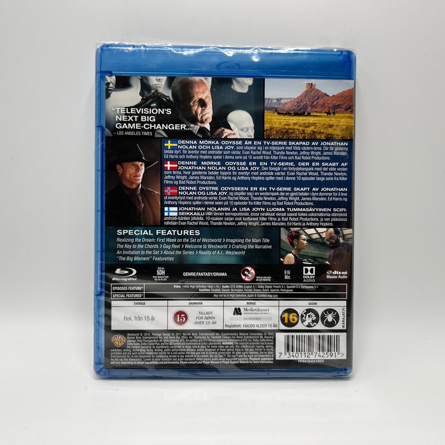 Westworld - Kausi 1 (Blu-Ray)
