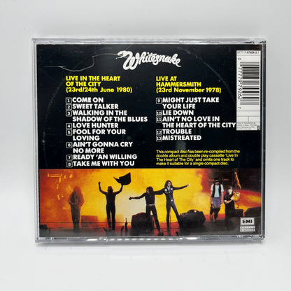 Whitesnake - Live... In The Heart Of The City CD