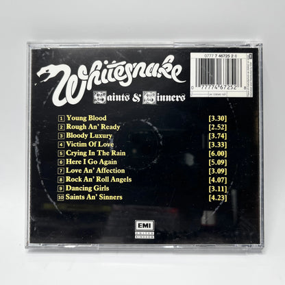 Whitesnake - Saints & Sinners CD