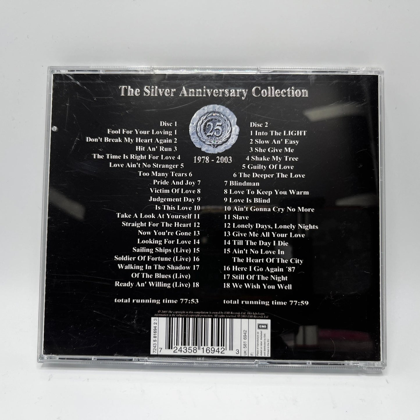 Whitesnake - The Silver Anniversary Collection 2CD