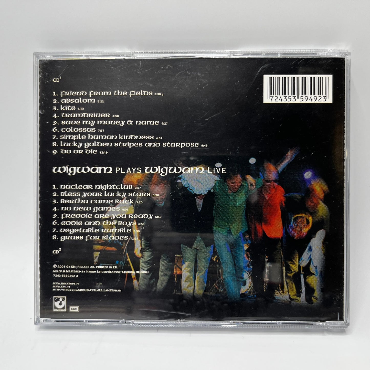 Wigwam - Wigwam Plays Wigwam - Live 2CD