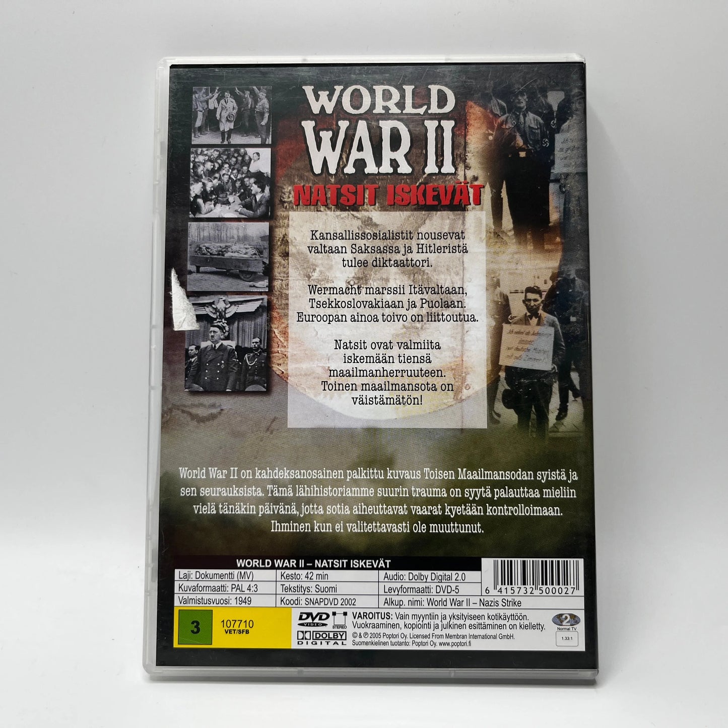 World War II - Natsit Iskevät (DVD)