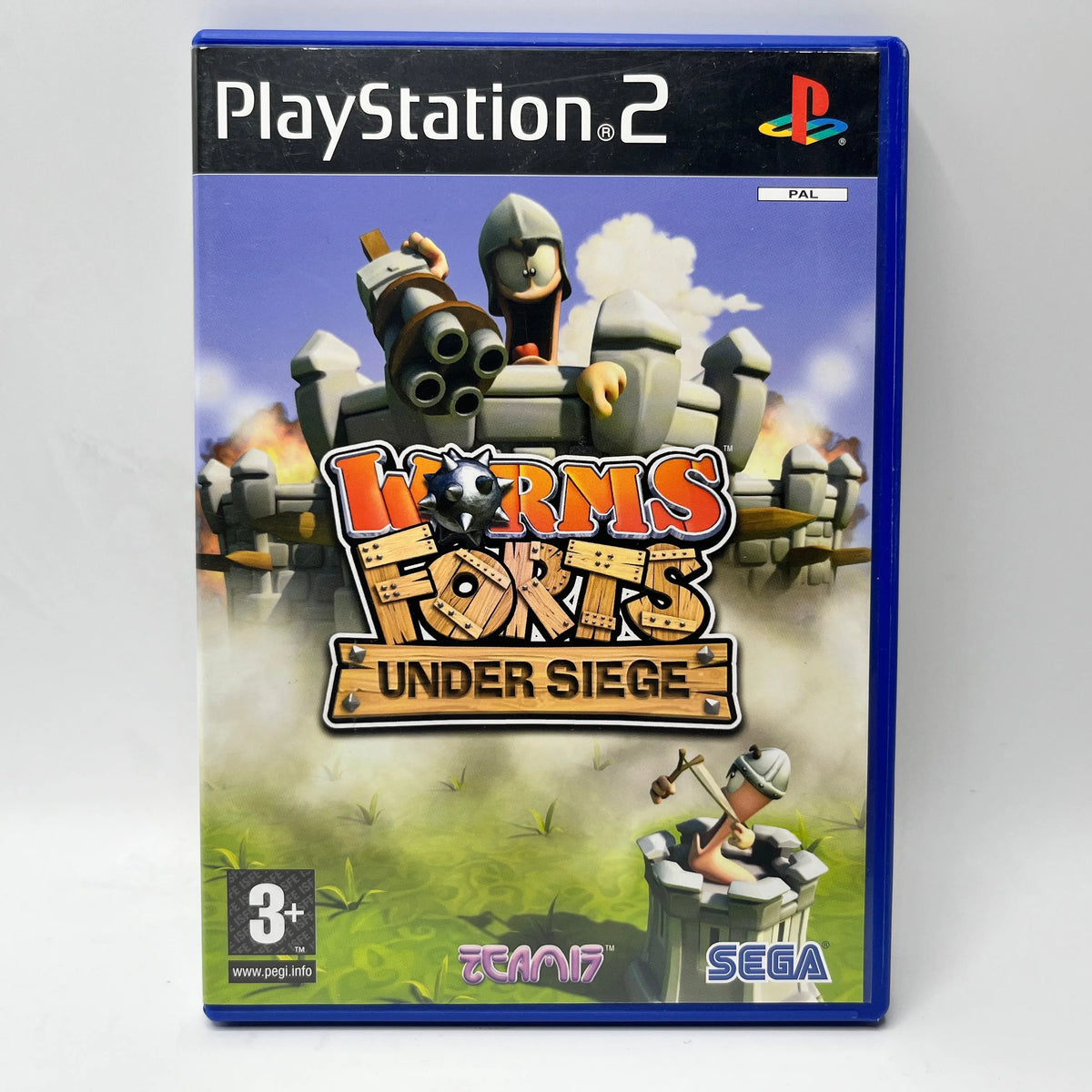 Worms Forts - Under Siege (PS2)