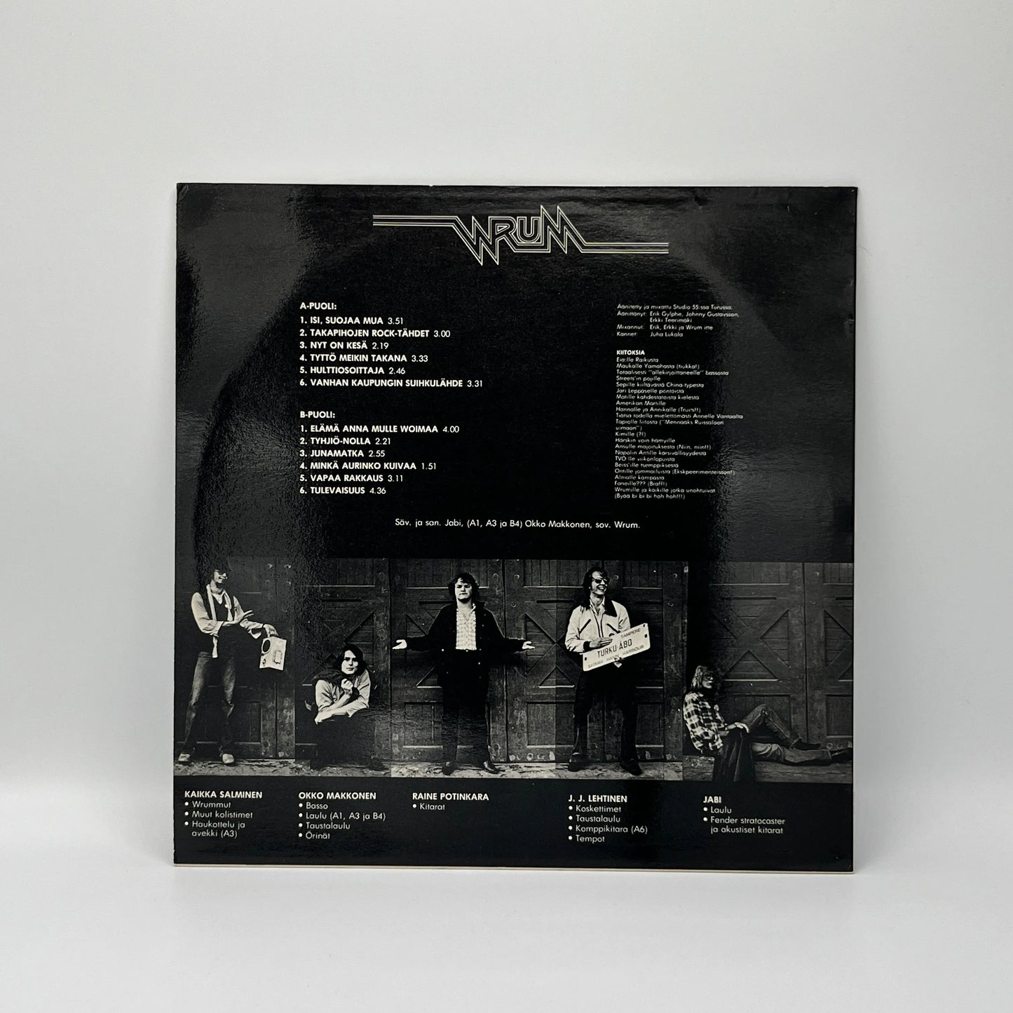 Wrum - Takapihojen Rock-Tähdet LP