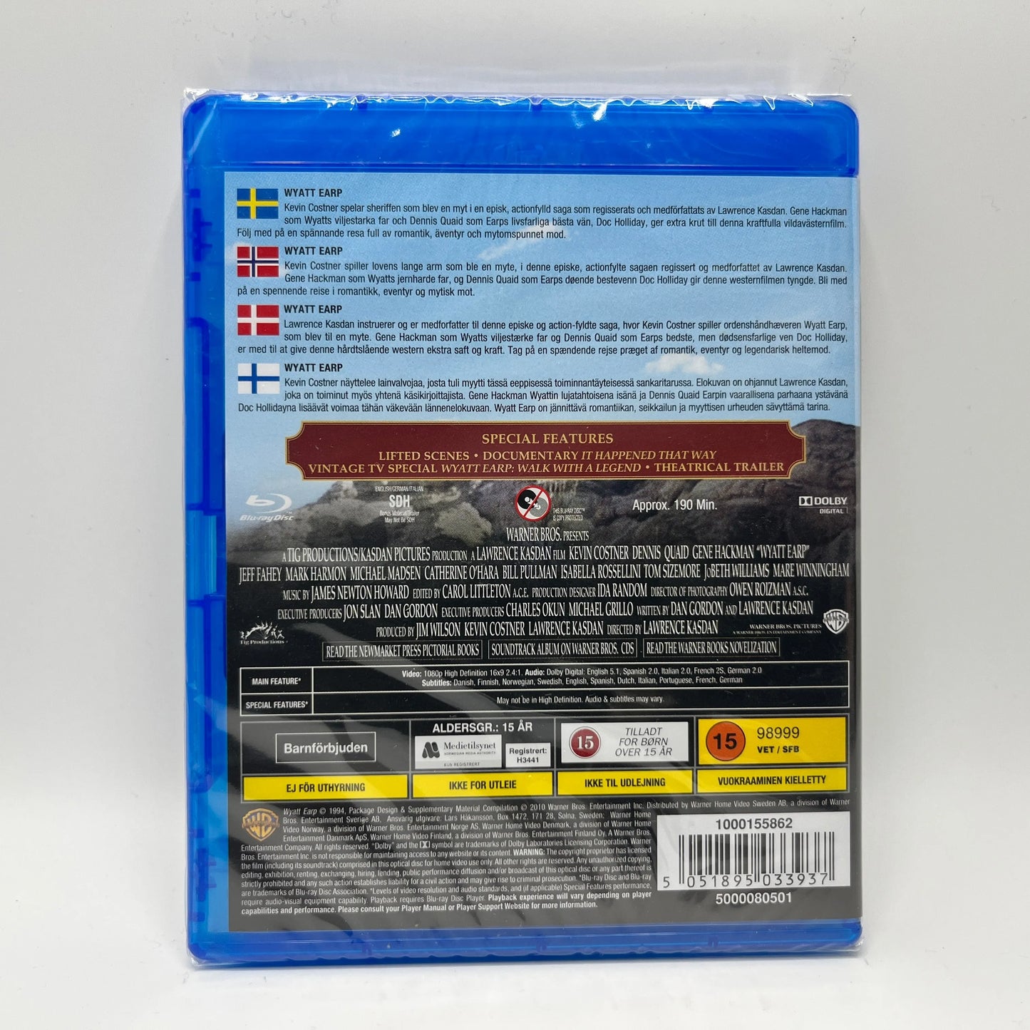 Wyatt Earp (Blu-Ray)