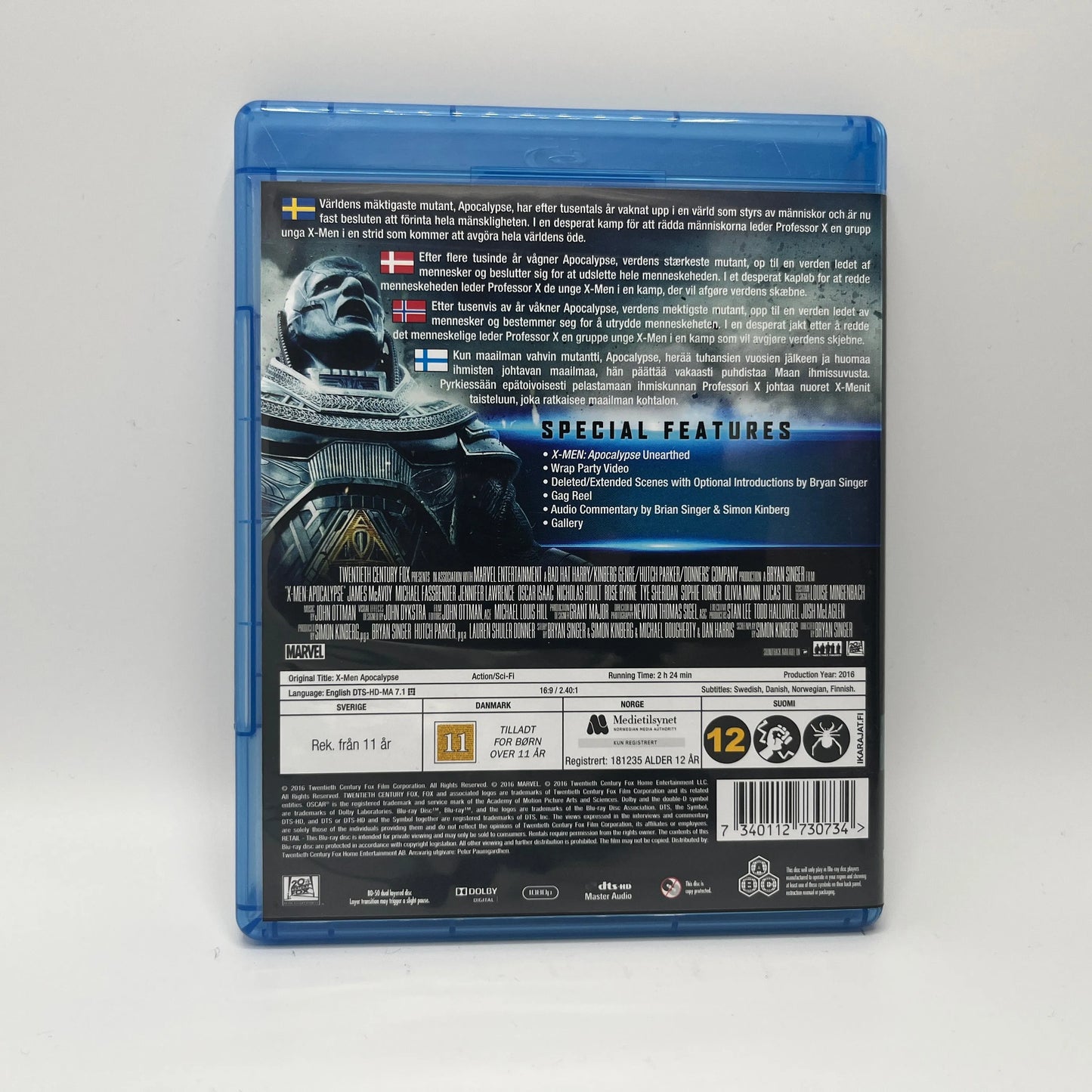 X-Men Apocalypse (Blu-Ray)