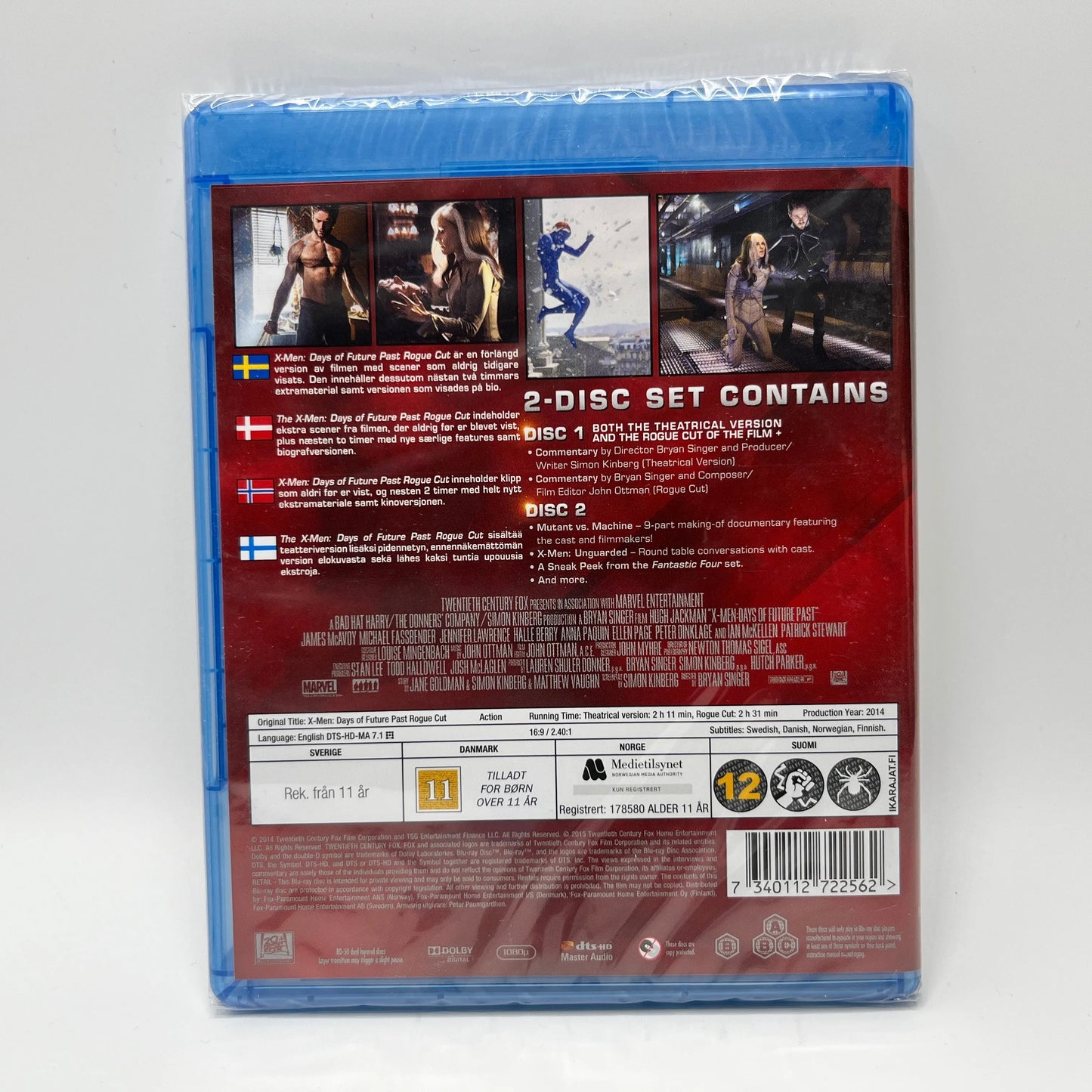 X-Men - Days Of Future Past (Blu-Ray)