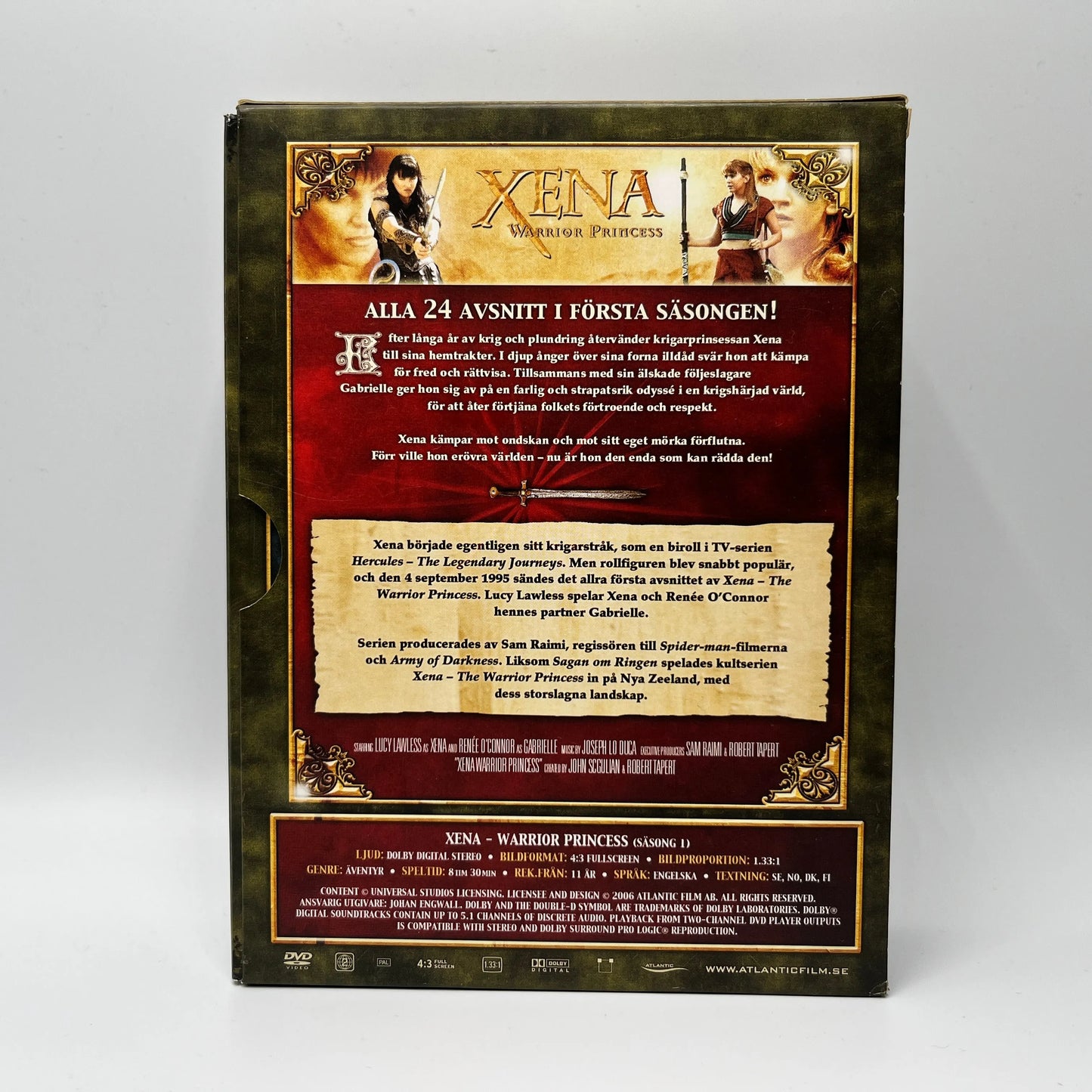 Xena - Warrior Princess - Kausi 1 (DVD Box)