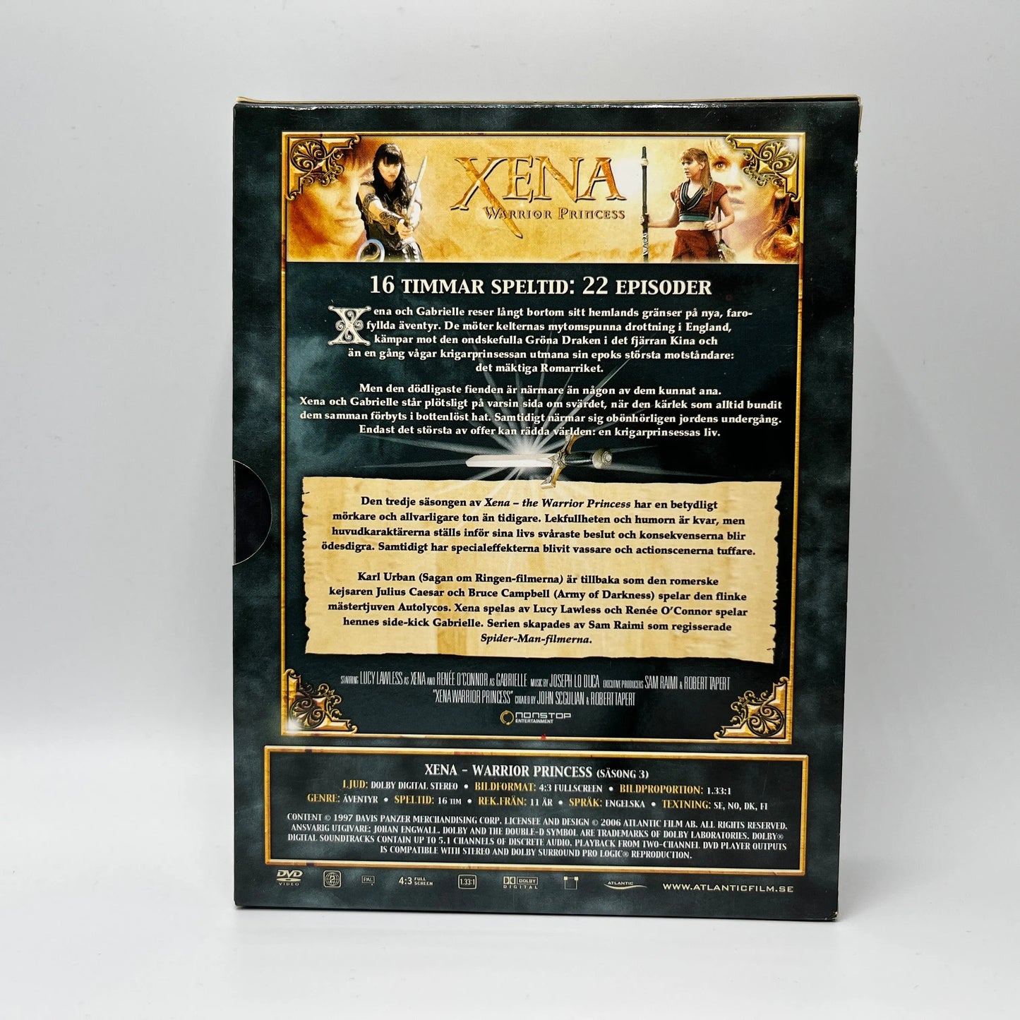 Xena - Warrior Princess - Kausi 3 (DVD Box)