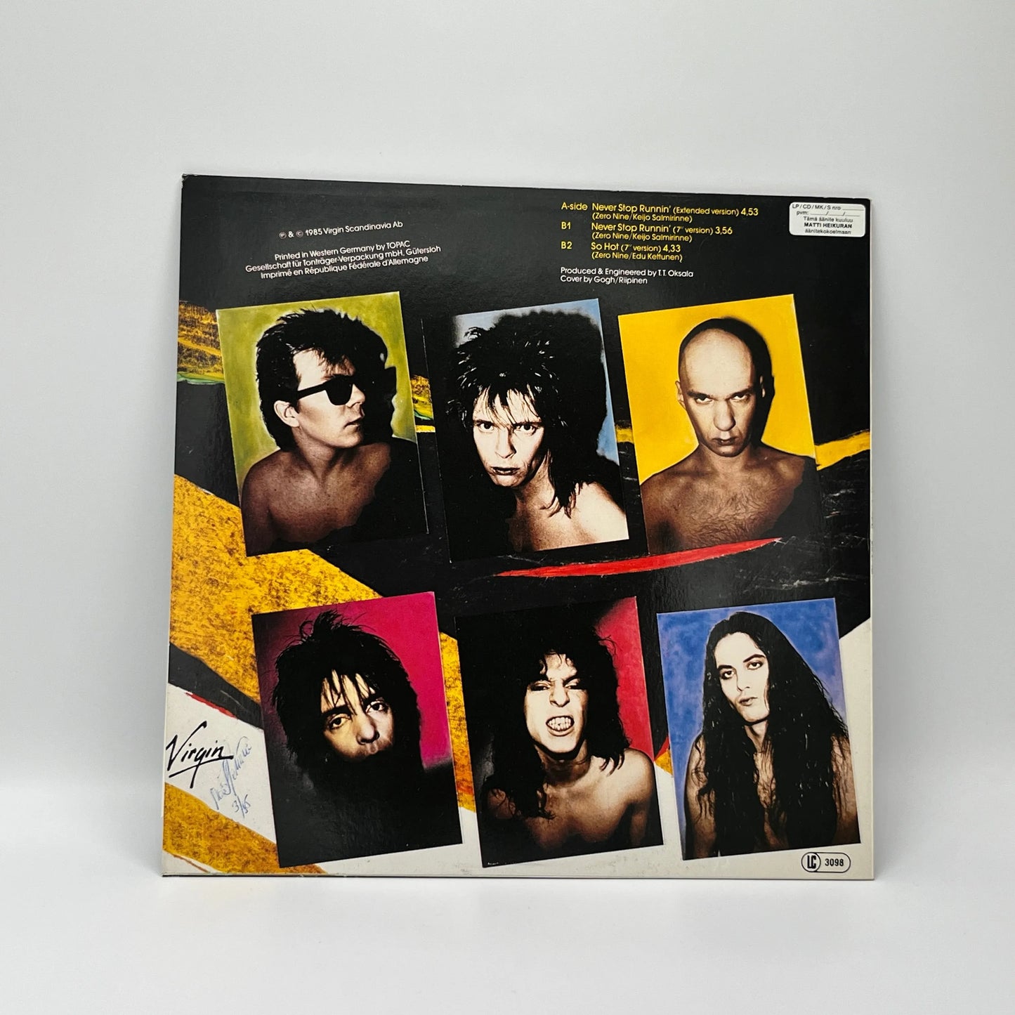 Zero Nine – Never Stop Runnin' Single