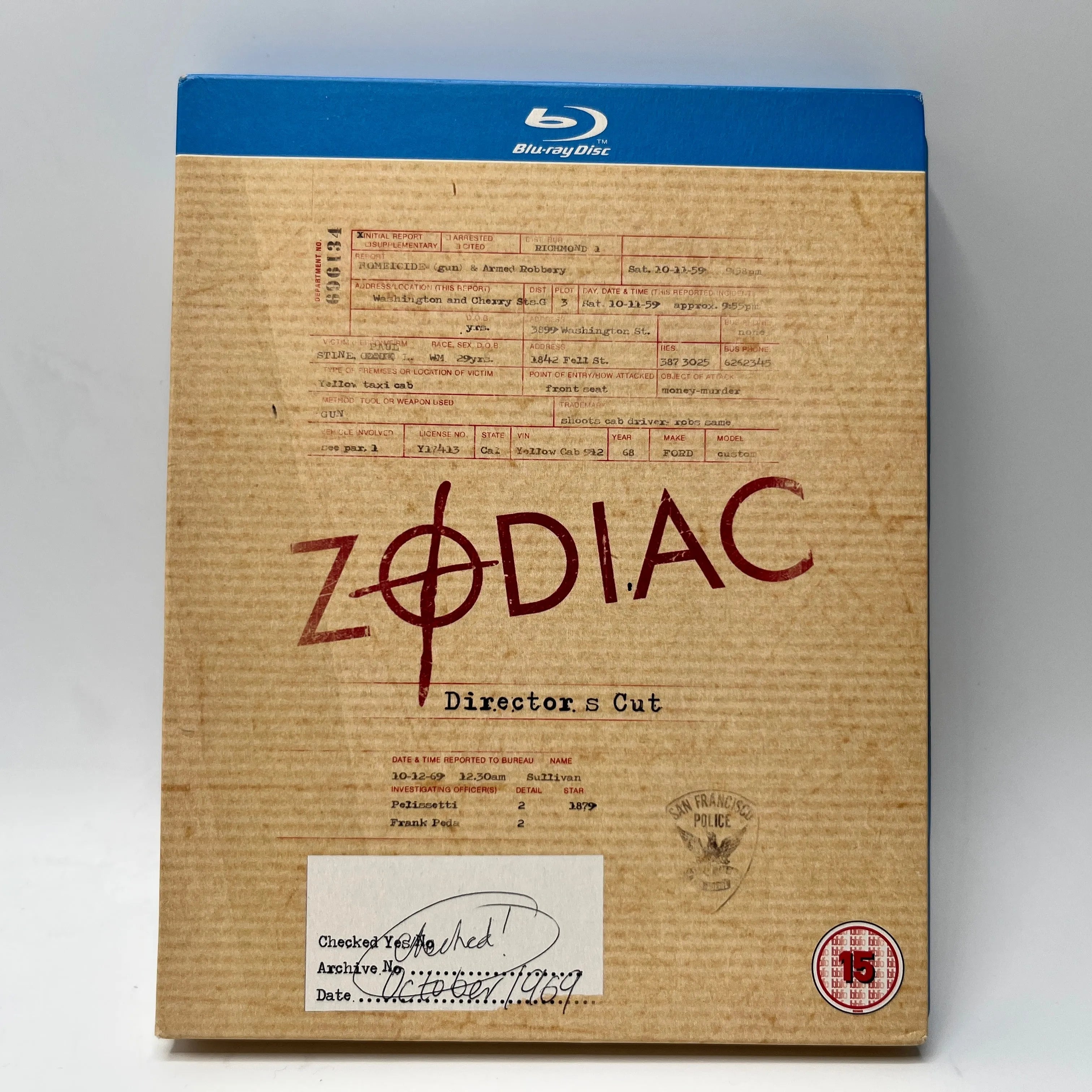 Zodiac - Director's Cut (Blu-Ray)