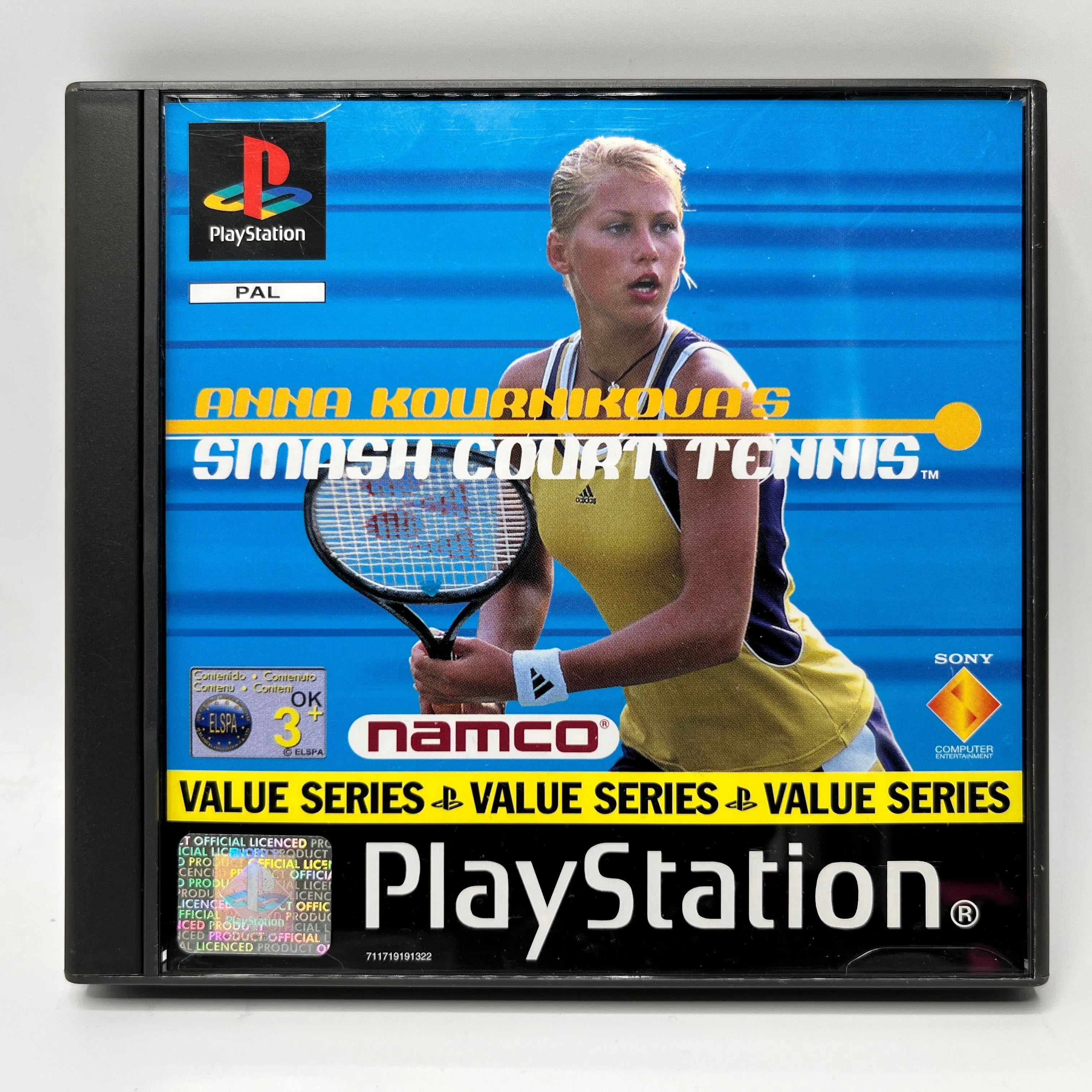 Anna Kournikova's Smash Court Tennis (PS1)