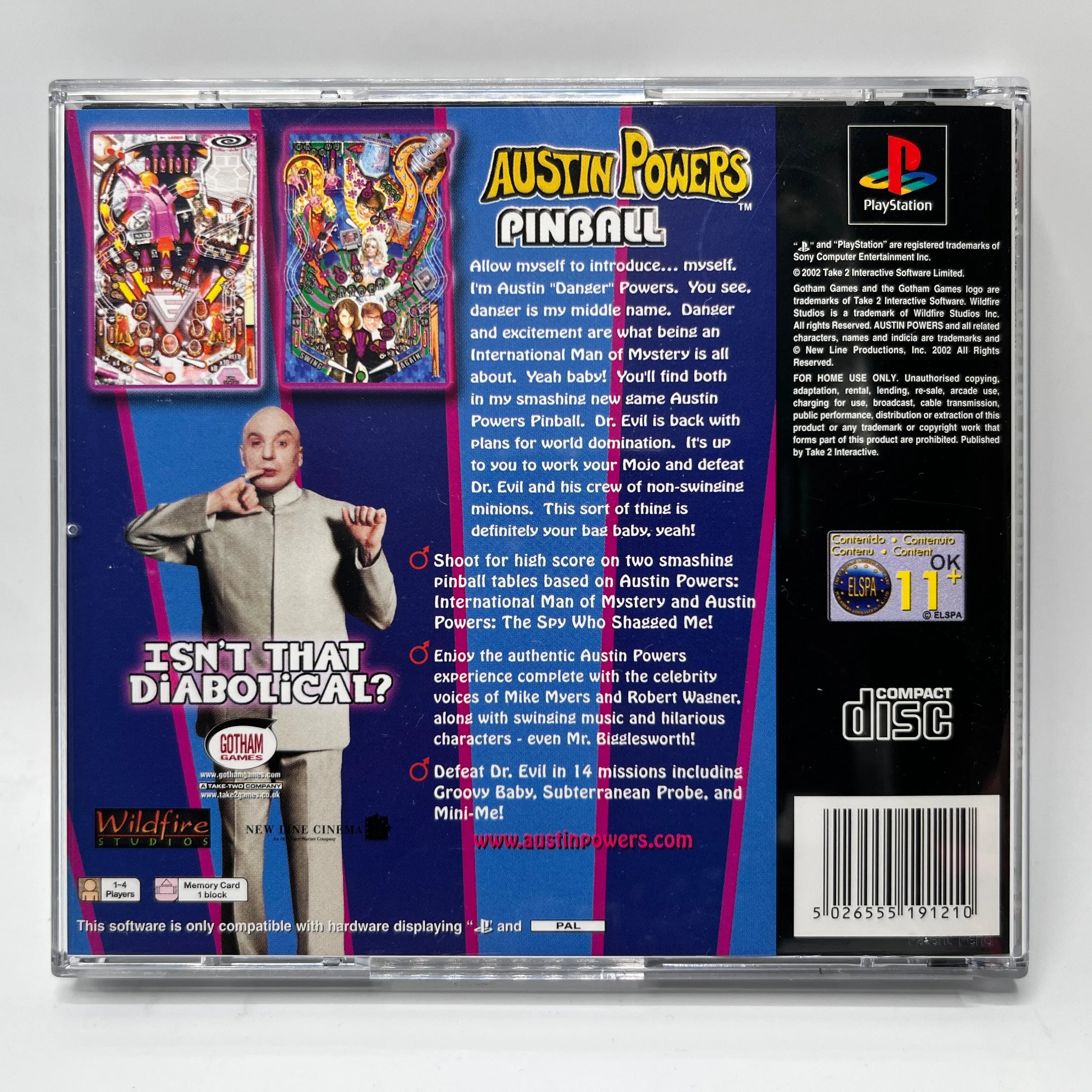 Austin Powers Pinball (PS1)