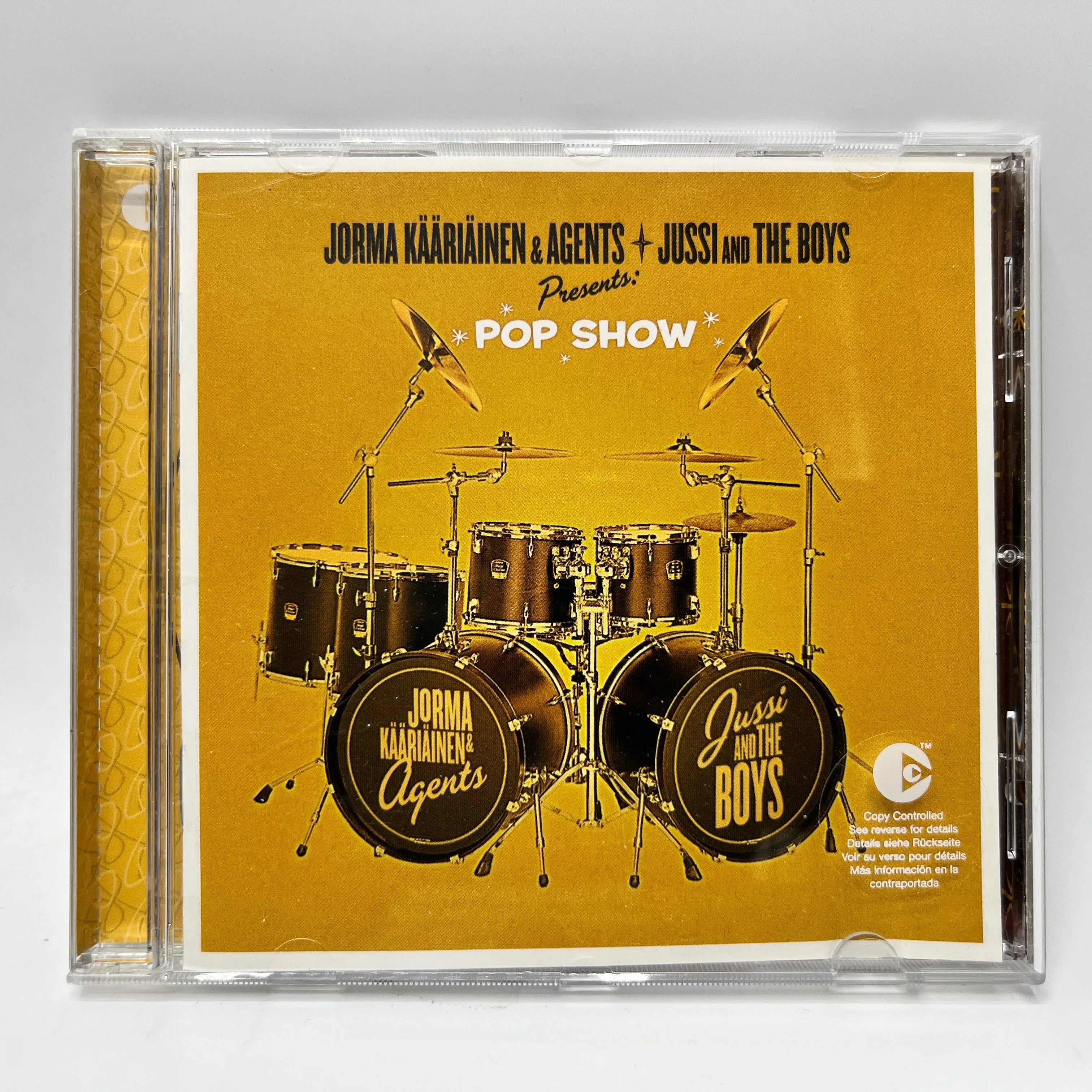 Jorma Kääriäinen & Agents + Jussi And The Boys - Pop Show CD