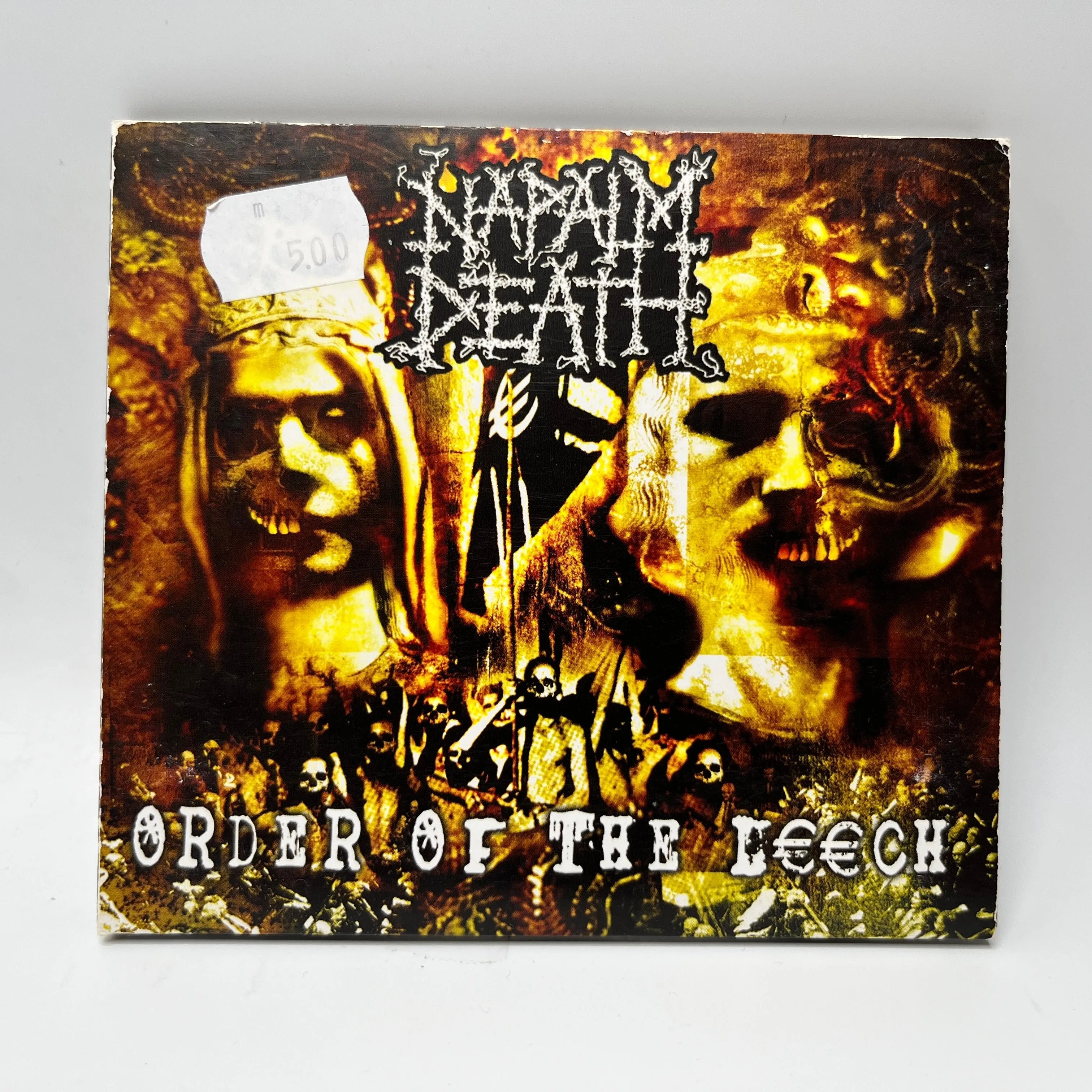Napalm Death - Order Of The Leech CD