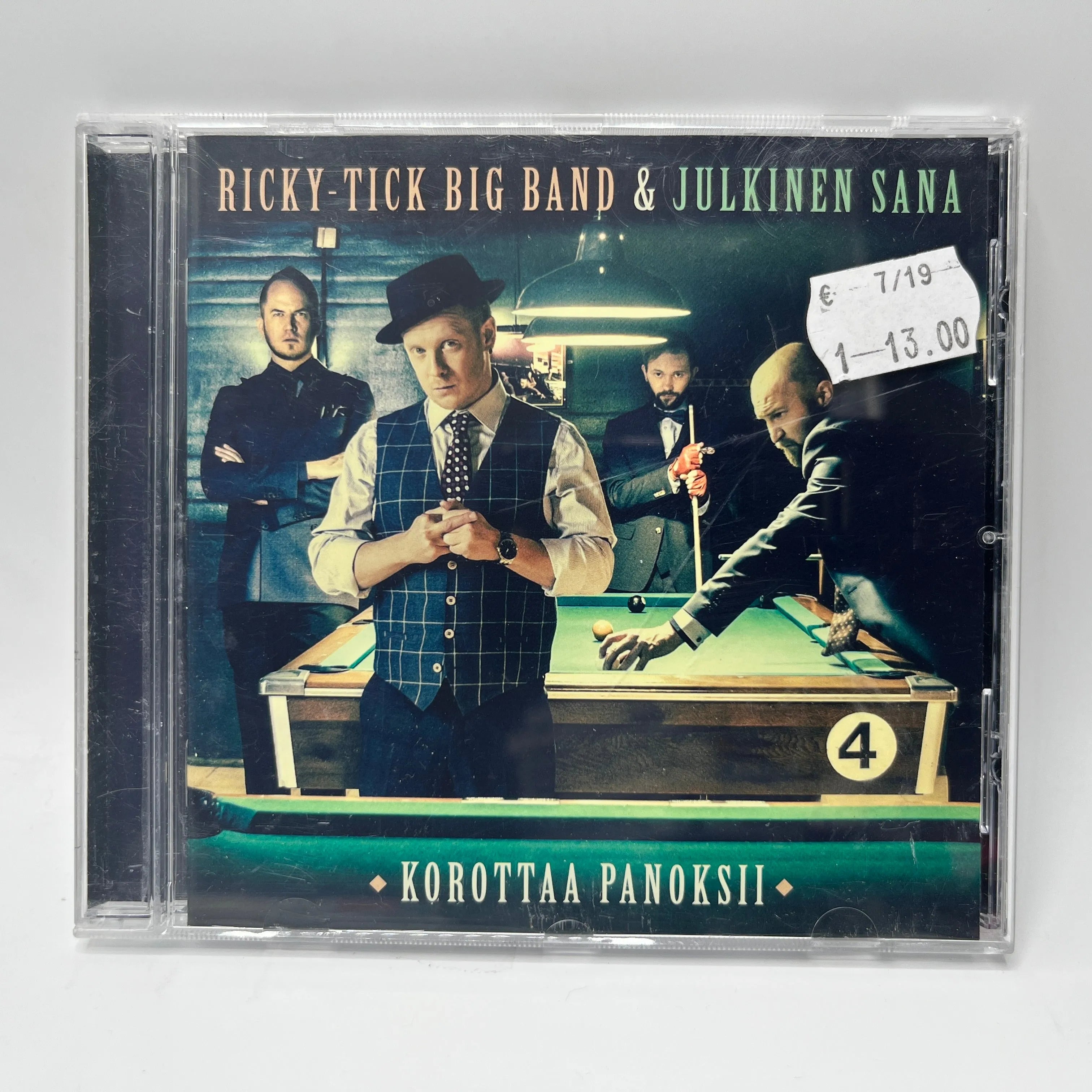 Ricky-Tick Big Band & Julkinen Sana – Korottaa Panoksii CD