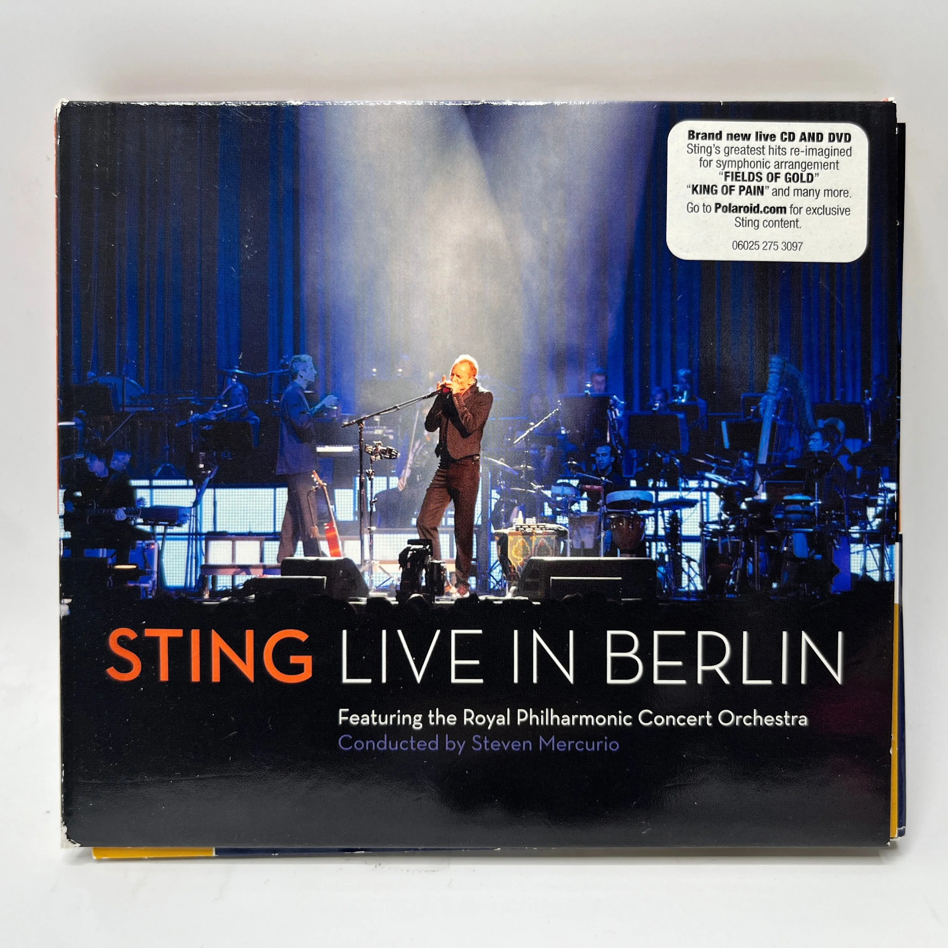 Sting Featuring The Royal Philharmonic Concert Orchestra – Live In Berlin CD